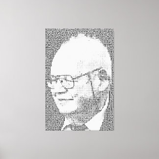 Lienzo El B en Benoit B Mandelbrot significa Benoit B M