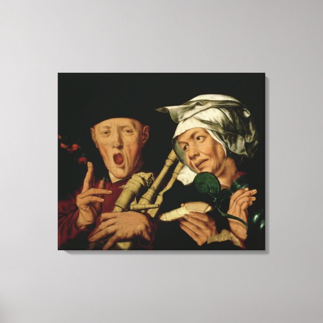 Lienzo El Bagpiper (Anverso)