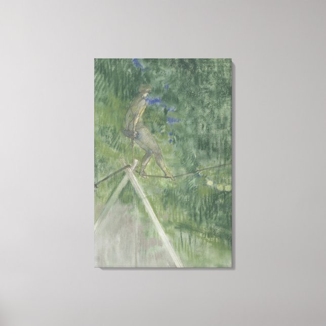 Lienzo El bailarín de cuerdas (pastel) (Anverso)