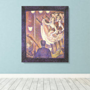 Lienzo El baile Can Can, Le Chahut de Georges Seurat