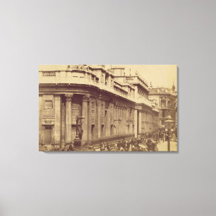 Lienzo El Banco de Inglaterra, Londres, c.1880 (foto de