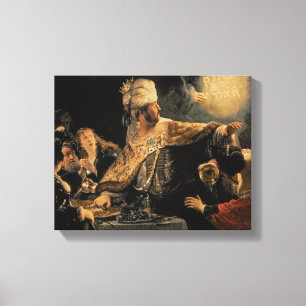 Lienzo El banquete c.1636-38 del Belshazzar
