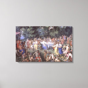 Lienzo El banquete de dioses (aceite en lona)