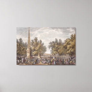 Lienzo El banquete de Virgil en Mantua, 24 Vendemiaire,