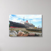 El barco abandonado TSS Duke of Lancaster