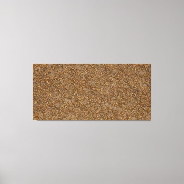 Lienzo El Barroco dorado como paisaje (Anverso)