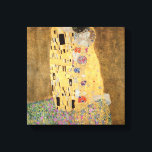 Lienzo El beso, 1907-08<br><div class="desc">El beso,  1907-08 | por Gustav Klimt | Ubicación del arte: Osterreichische Galerie Belvedere,  Viena,  Austria | Artista austriaco | Número de colección de imágenes: XAM601</div>