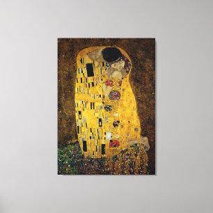 Lienzo El beso de Gustavo Klimt