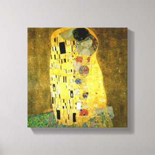 Lienzo El beso de Gustavo Klimt