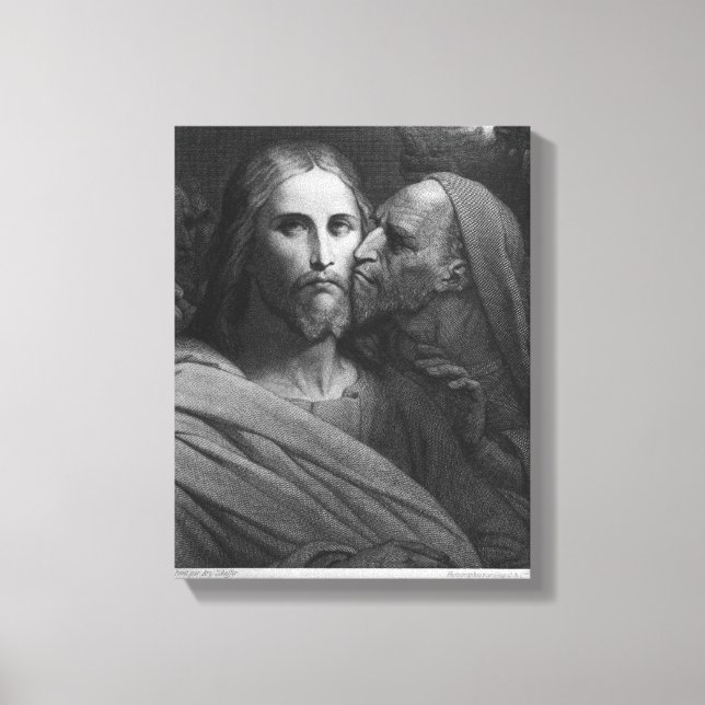 Lienzo El beso de Judas 2 (Anverso)