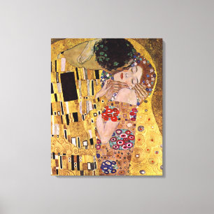 Lienzo El beso, Gustav Klimt