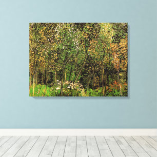 Lienzo El bosque por Vincent van Gogh