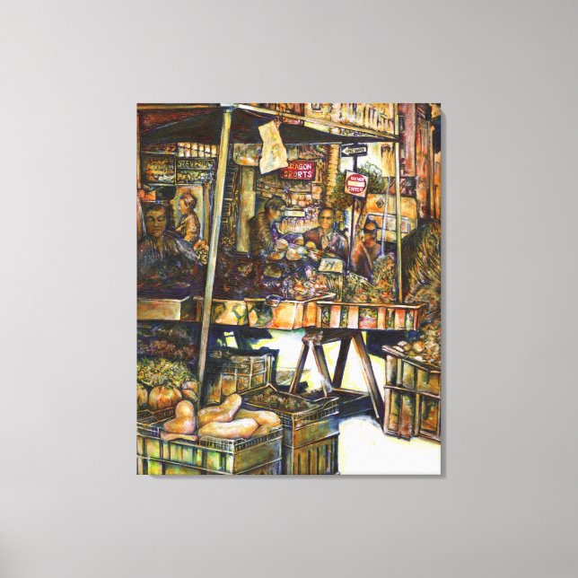 Lienzo El brillo de la creatividad (Anverso)