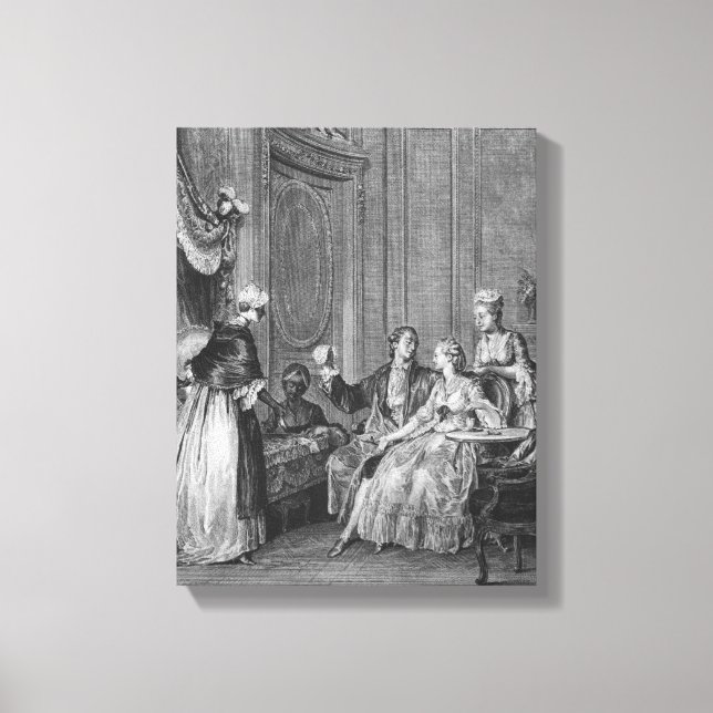 Lienzo El buen augurio (Anverso)