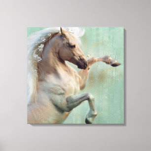 Lienzo El caballo de oro de Stallion - Poster