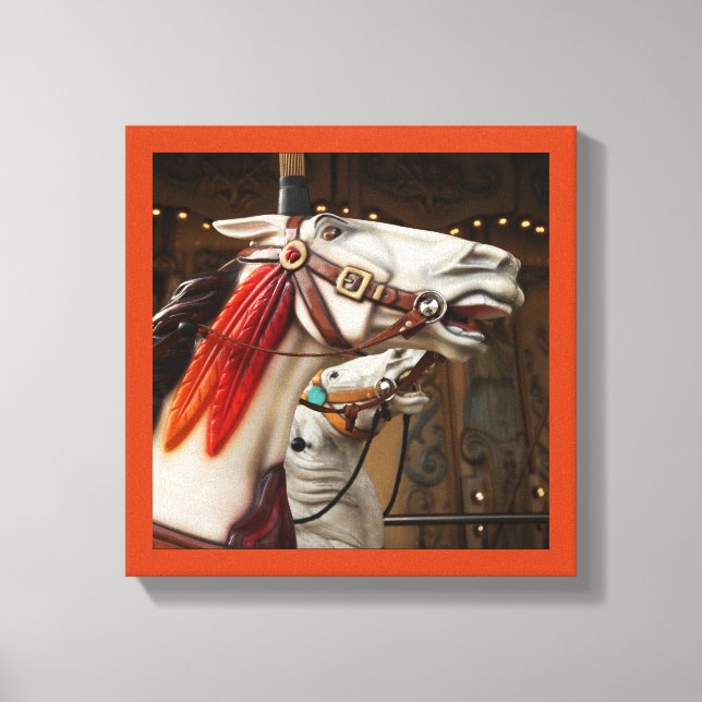 Lienzo El caballo pintado 3 (Anverso)