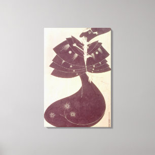 Lienzo El Cabo Negro, ilustracion para la edición inglesa