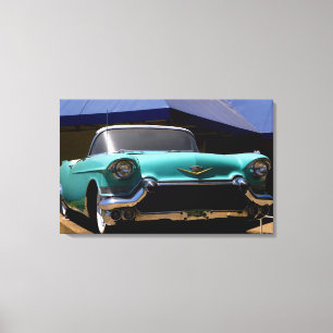 Lienzo El Cadillac convertible verde de Elvis Presley en