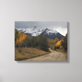 Lienzo El camino a casa San Juan Mtns desde Last Dollar R