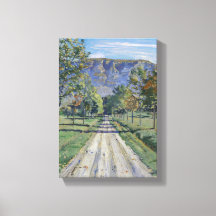 El camino a Evordes (por Ferdinand Hodler)