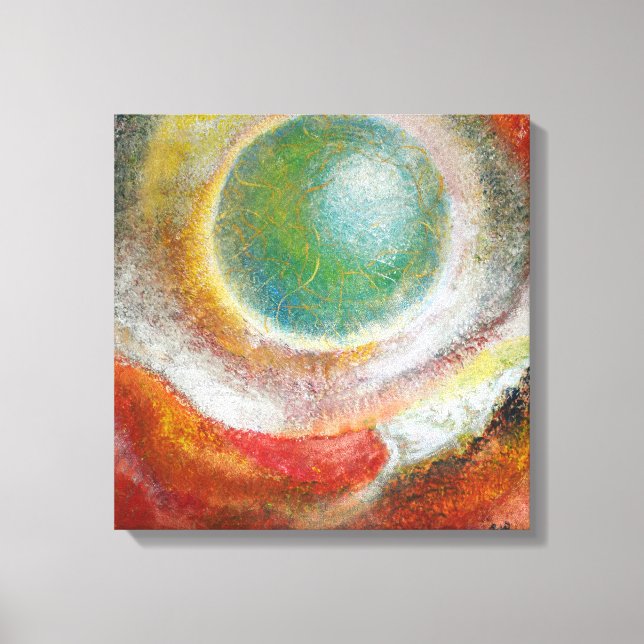 Lienzo El camino a Sazi Runi por Ramona Walach (Anverso)