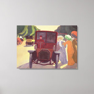 Lienzo El camino con Acacias, 1908