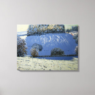 Lienzo El campo de sombras acerca a Youlgrave Derbyshire