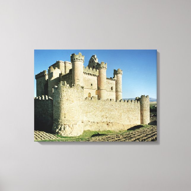 Lienzo El castillo (Anverso)