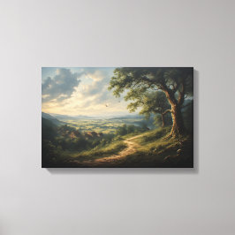 Lienzo El Centinela del Valle Dorado