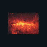 Lienzo El centro de la Vía Láctea está agrietado con el p<br><div class="desc">La Vía Láctea se centra con el polvo presentado con galáctica.</div>