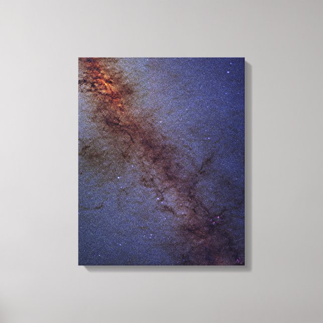 Lienzo El centro de nuestra Galaxia Vía Láctea (Anverso)
