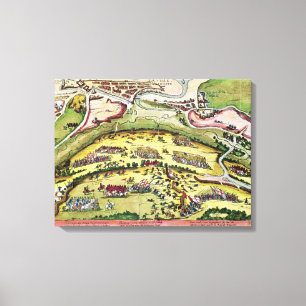 Lienzo El cerco de Dieppe en 1589, 1589-92