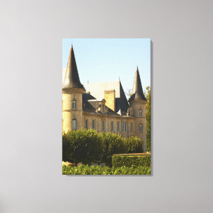 Lienzo El Chateau Baron Pichon Longueville en