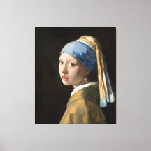 El Chica de Johannes Vermeer con una Perla
