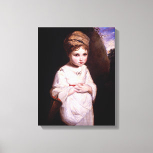 Lienzo El Chica de las fresas