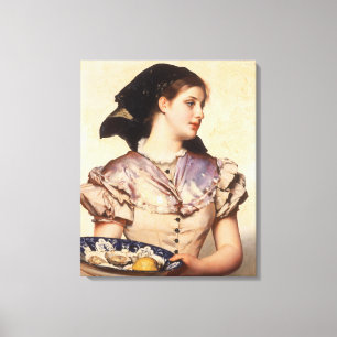 Lienzo El Chica Oyster (por Karl Gussow)