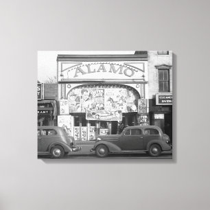 Lienzo El Cine Alamo, 1937