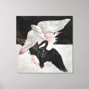 Lienzo El cisne, grupo IX, número 2 de Hilma af Klint