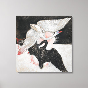 Lienzo El cisne, no 2   Hilma af Klint