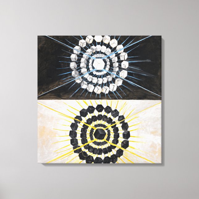 Lienzo El cisne, no 8 | Hilma af Klint | (Anverso)