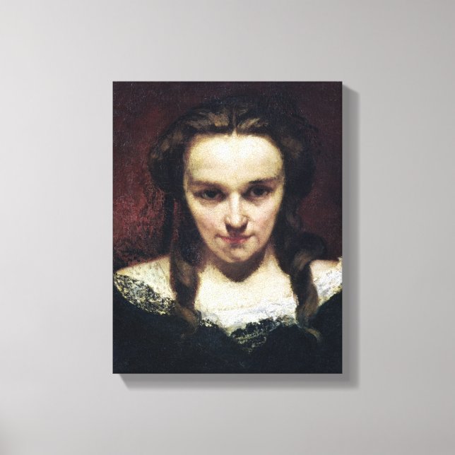 Lienzo El clarividente o, el sonámbulo, c.1865 (Anverso)