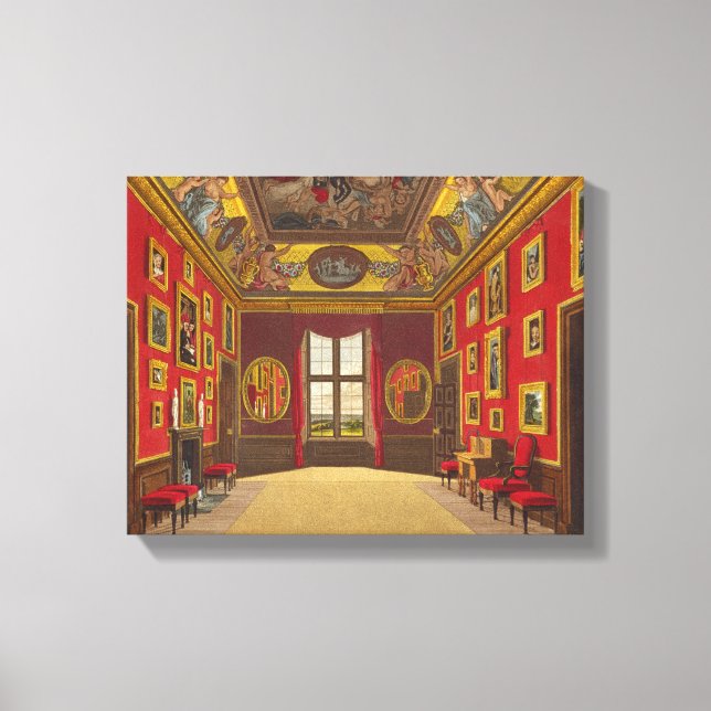 Lienzo El clóset del rey, el castillo de Windsor, de 'Res (Anverso)