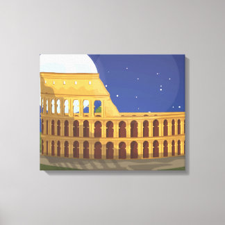 Lienzo El Coliseo de Roma