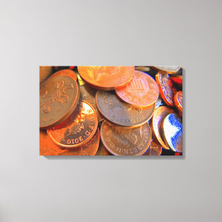 Lienzo El color del dinero