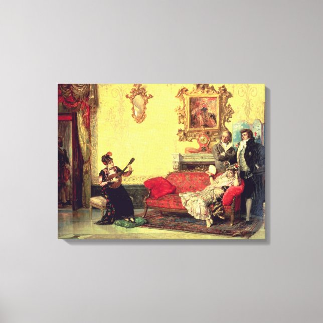 Lienzo El concierto 2 (Anverso)