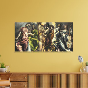 Lienzo El Concierto de los Ángeles El Greco