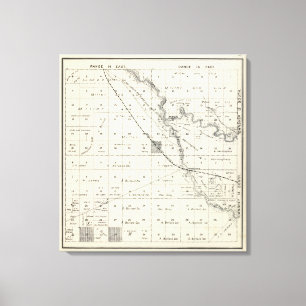 Lienzo El condado de Fresno, California 26