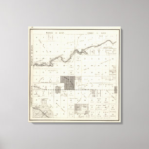 Lienzo El condado de Fresno, California 27