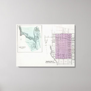 Lienzo El condado de Sonoma, California 22