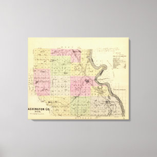 Lienzo El condado de Washington, Nebraska